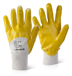 NITRILE K/W P/C L/W YELLOW 08