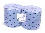 FLOORSTAND ROLL 2 PLY BLUE