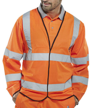 BSEEN FR LS JERKIN EN ISO20471 OR 3XL