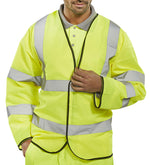 BSEEN LS JERKIN EN ISO20471 S/Y XXXL