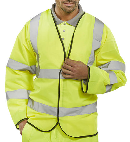 BSEEN LS JERKIN EN ISO20471 S/Y XXXL
