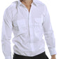 PILOT SHIRT L/S WHITE 19.5 K134