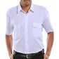 PILOT SHIRT S/S WHITE 19