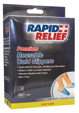 PREMIUM REUSABLE HOT/COLD SLIPPERS 5"X12"