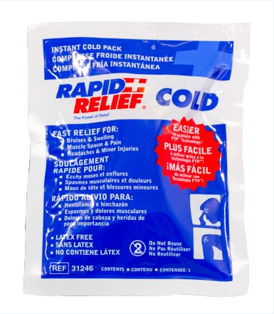 INSTANT COLD PACK SMALL 4"x 6"