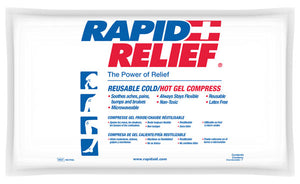 DELUXE HOT/COLD GEL COMPRESS C/W CONTOUR GEL 6"X 10"