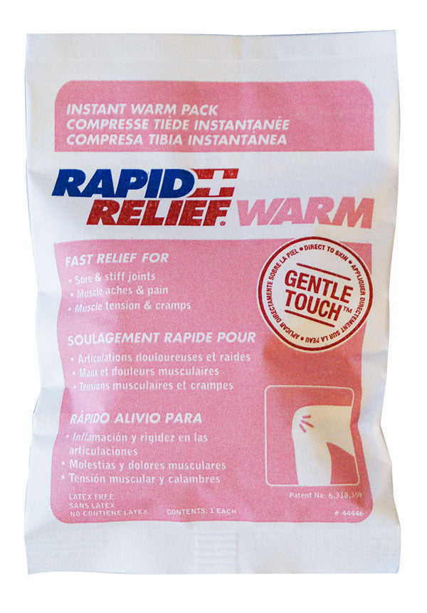 INSTANT WARM PACK C/W GENTLE TOUCH TECHNOLOGY SMALL 4"x 6"