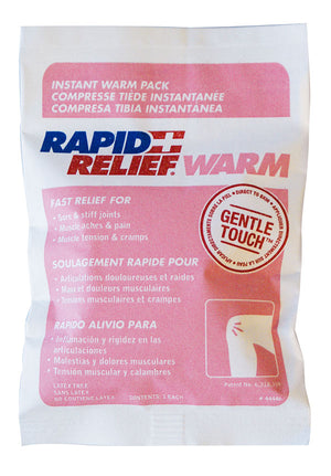 INSTANT WARM PACK C/W GENTLE TOUCH TECHNOLOGY SMALL 4"x 6"