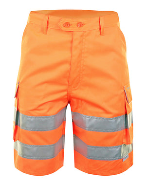 ORANGE HIVIZ SHORTS 46