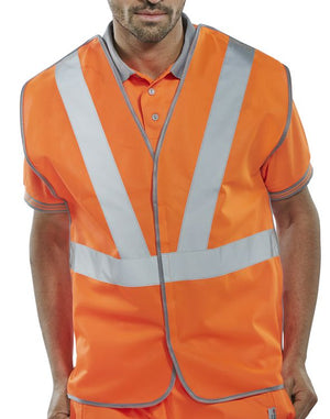 RAIL SPEC VEST 100% POLY XXXL 100% POLYESTER