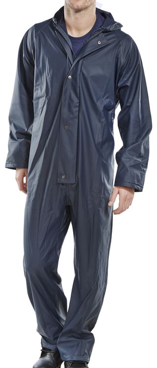 SUPER B-DRI COVERALL NAVY XXL