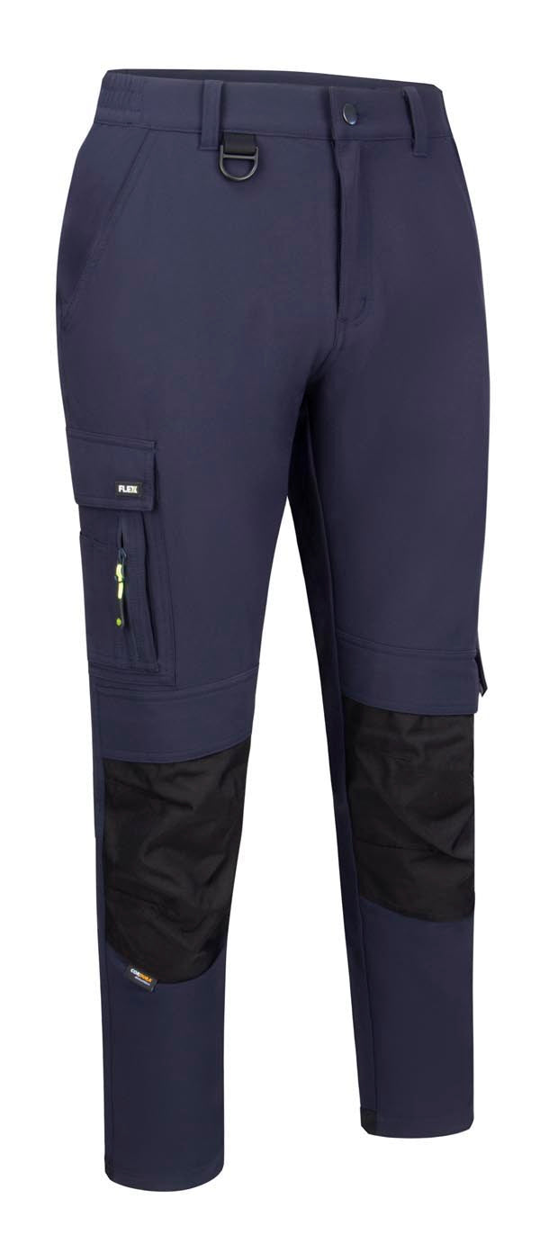 FLEX WOMENS COMBAT POCKET TROUSERS NAVY 22T
