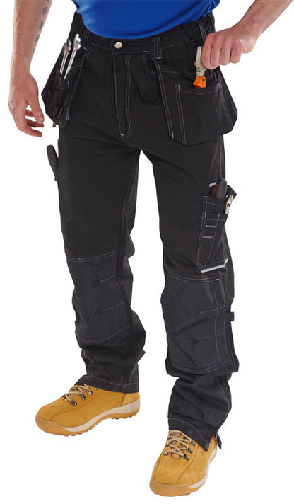 SHAWBURY M/P TROUSER BLACK 50T