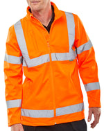 SOFT SHELL JKT HV ORANGE 5XL EN20471