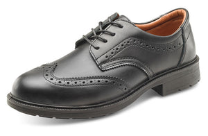 BROGUE SHOE BLACK S1 PS 12/47