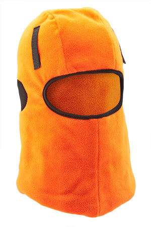 BALACLAVA HOOK AND LOOP ORANGE THINSULATE LINED