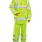 L/WT SAT YEL EN ISO 20471 SUIT XXXL