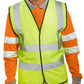 BSEEN EN ISO 20471 VEST S/YELL 4XL (BULK PACK)