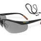 GREY HIGH PERFORMANCE LENS SAFETY SPECTACLE
