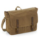 Quadra Heritage Waxed Canvas Messenger