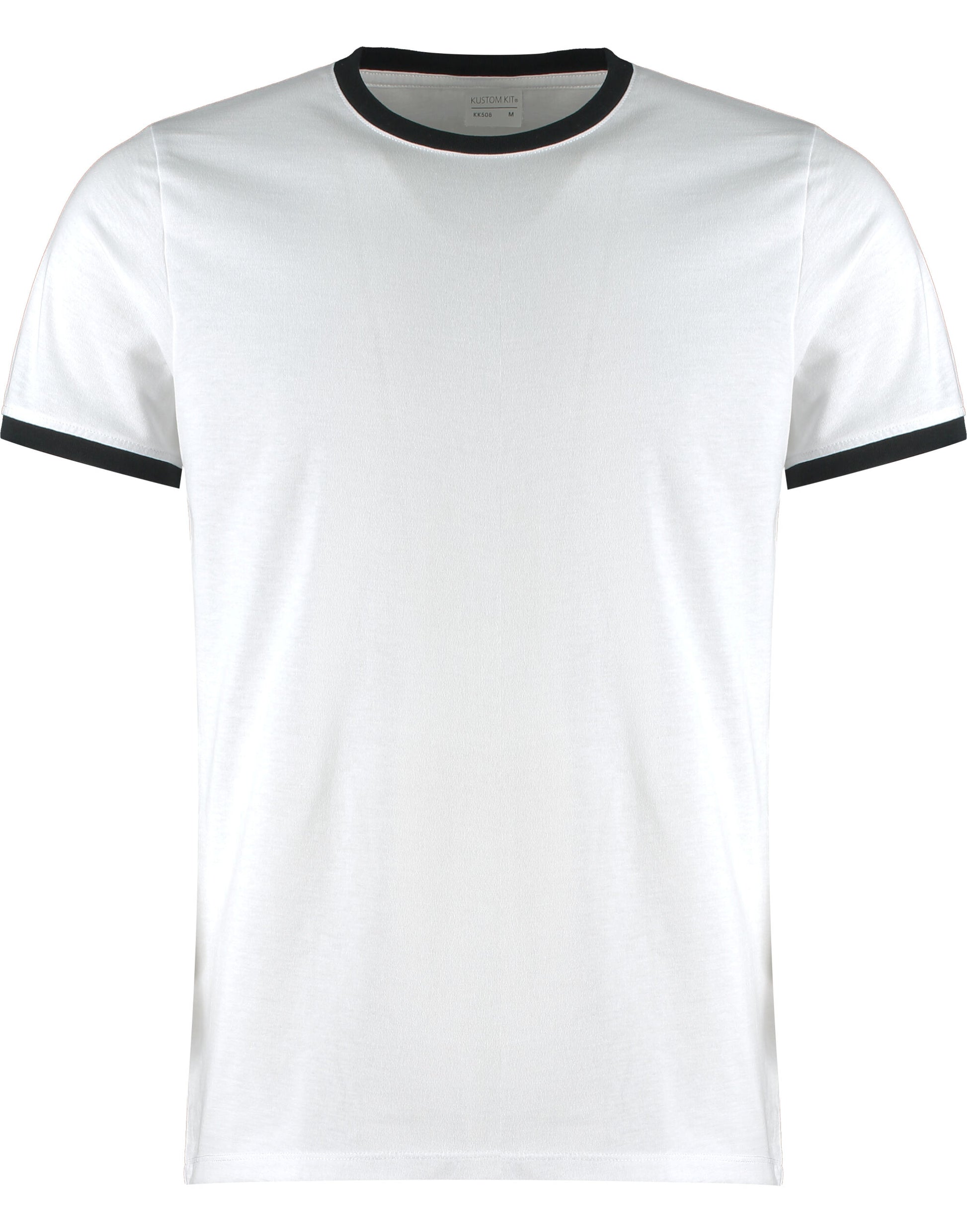Kustom Kit Mens Fashion Fit Ringer Tee