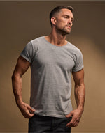 Tee Jays Mens Roll Up Sleeve Tee