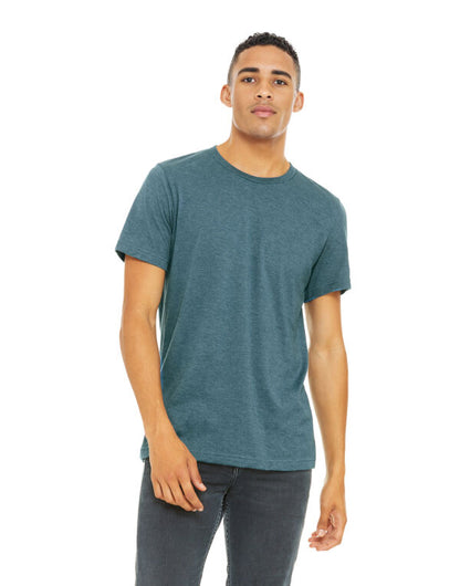 Canvas Unisex Heather Jersey SS Tee