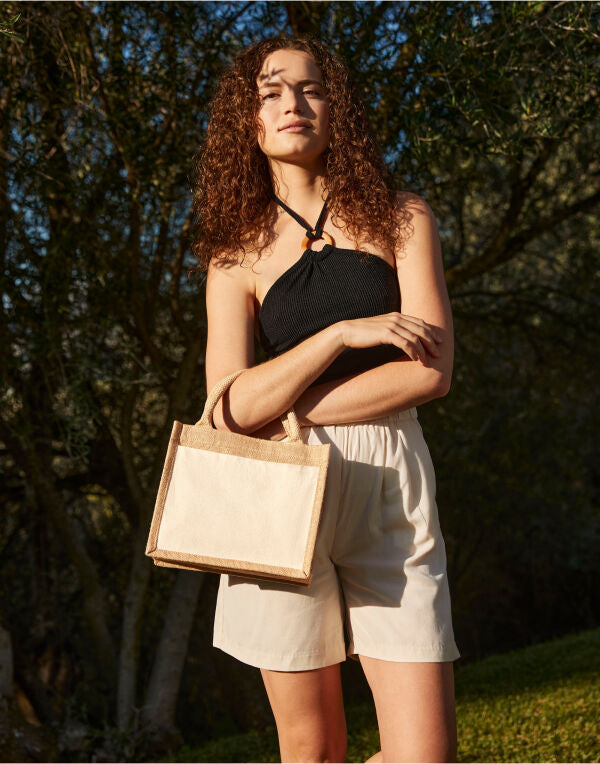 Westford Mill Pocket Jute Gift Bag