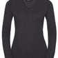 Russell Collection Ladies VNeck Pullover