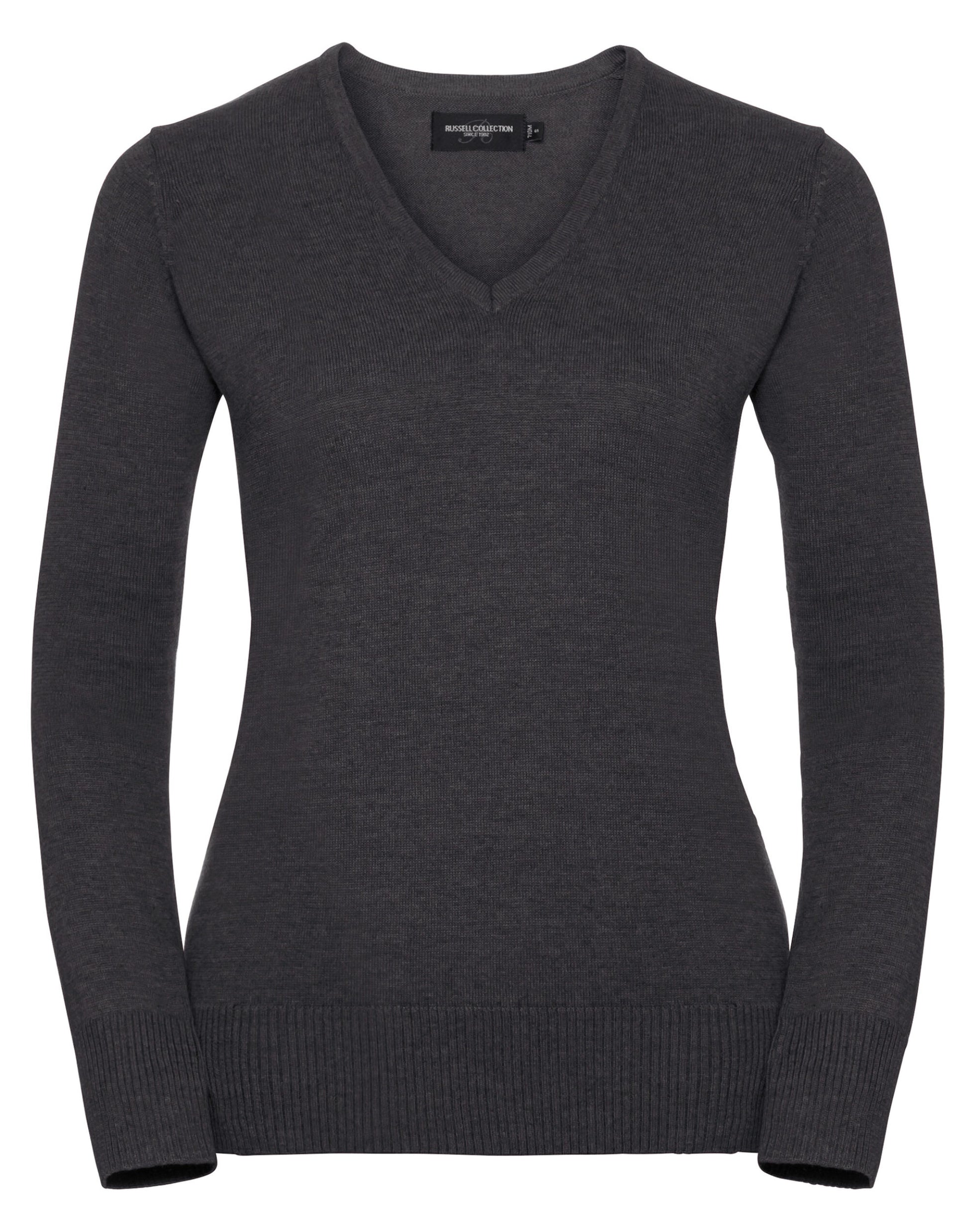 Russell Collection Ladies VNeck Pullover
