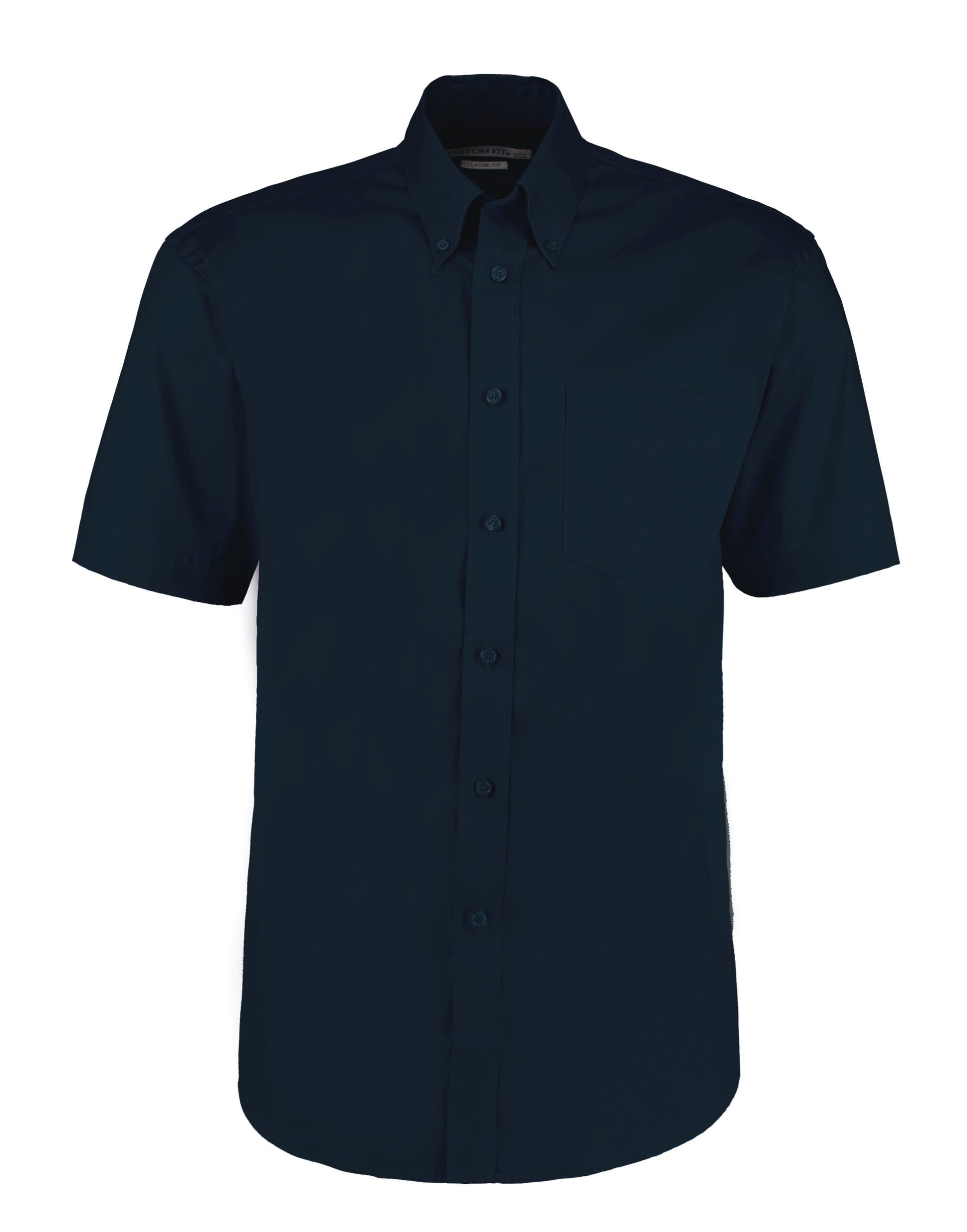 Kustom Kit Mens SS Classic Oxford Shirt