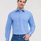 Russell Collection Men LS Classic Poplin