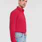 Russell Collection Men LS Classic Poplin