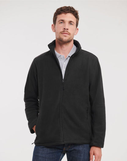 Russell Mens Full Zip Outdoor Fleece