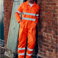 Yoko Hi-Vis Polycotton Coverall