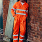 Yoko Hi-Vis Polycotton Coverall