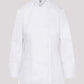 Dennys Ladies' LS Fitted Chef's Jacket