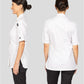 Dennys Ladies' SS Fitted Chef's Jacket