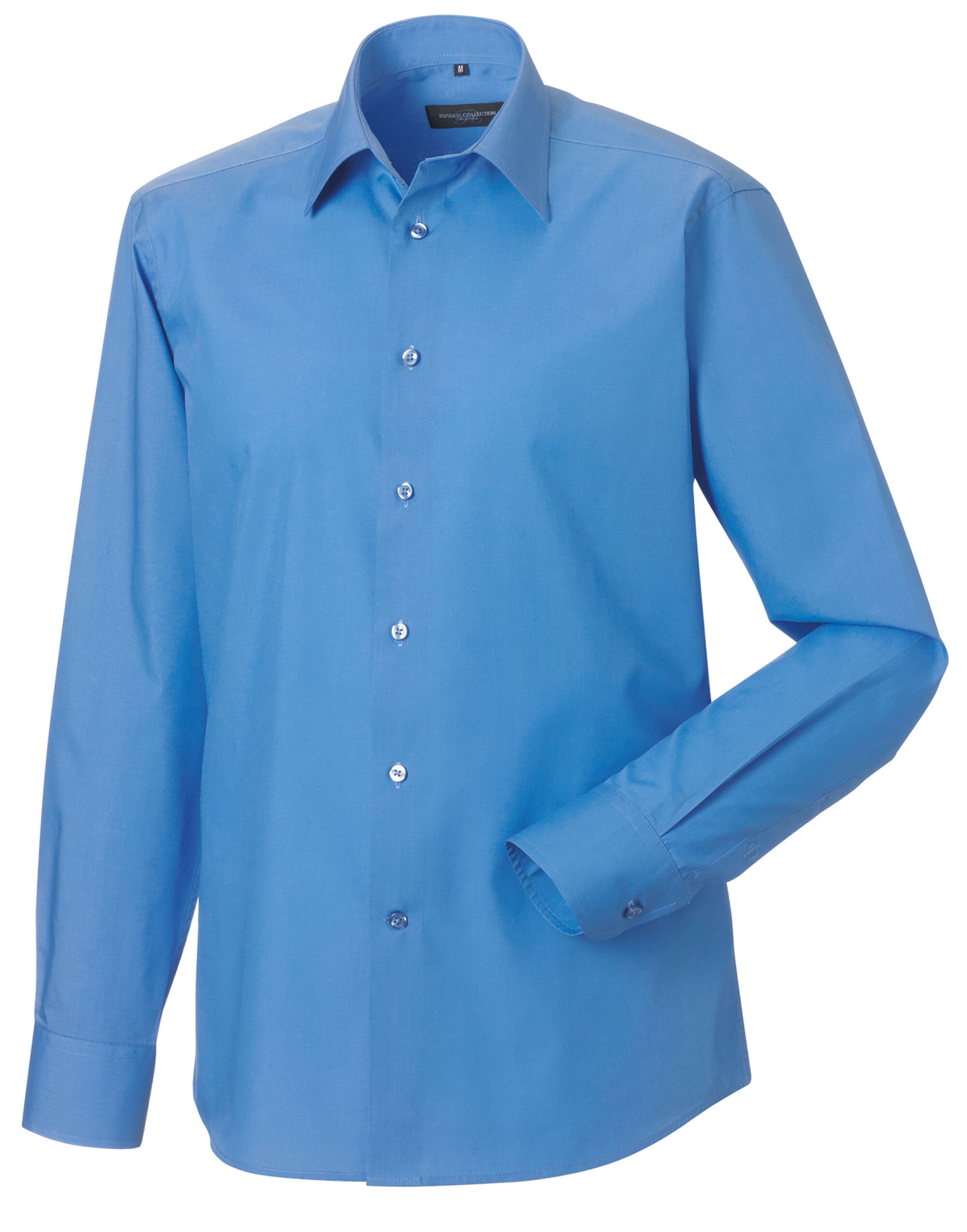 Russell Collection Mens LS Tailor Poplin