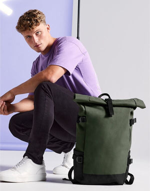 Bagbase Block Roll-Top Backpack
