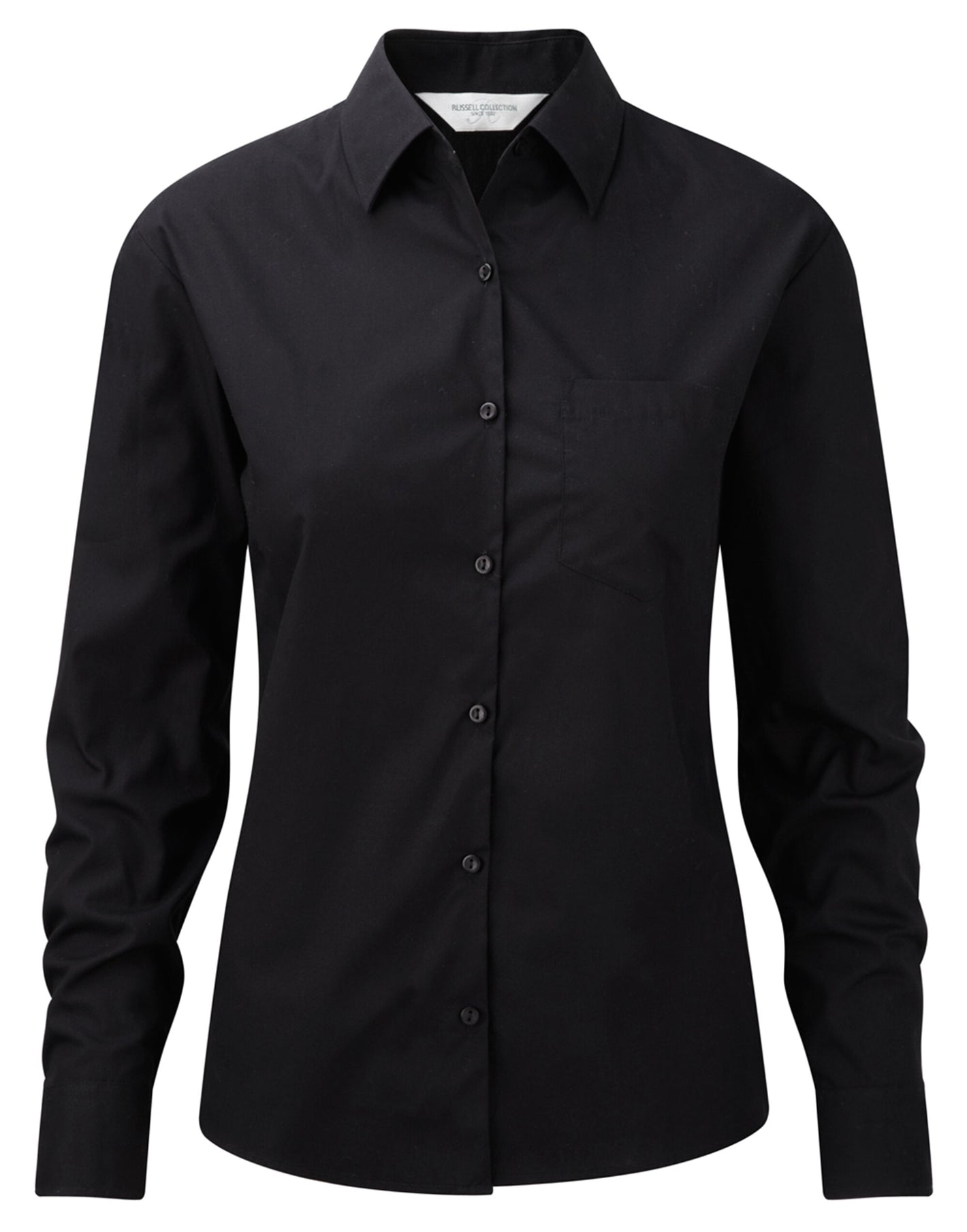Russell Collection Lady LS PureCot Shirt
