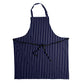 Dennys Large Cotton Striped Apron
