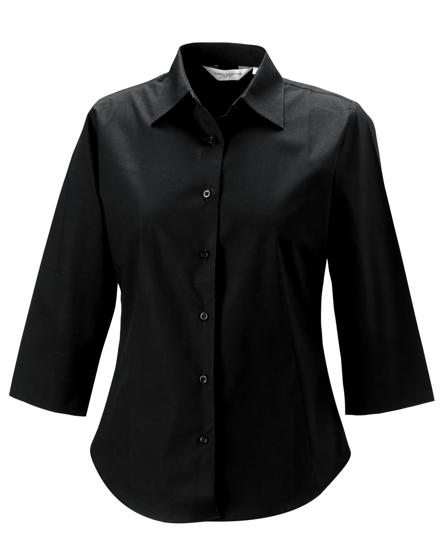 Russell Collection Lady 3/4 Stretch Shrt