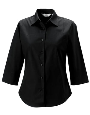 Russell Collection Lady 3/4 Stretch Shrt