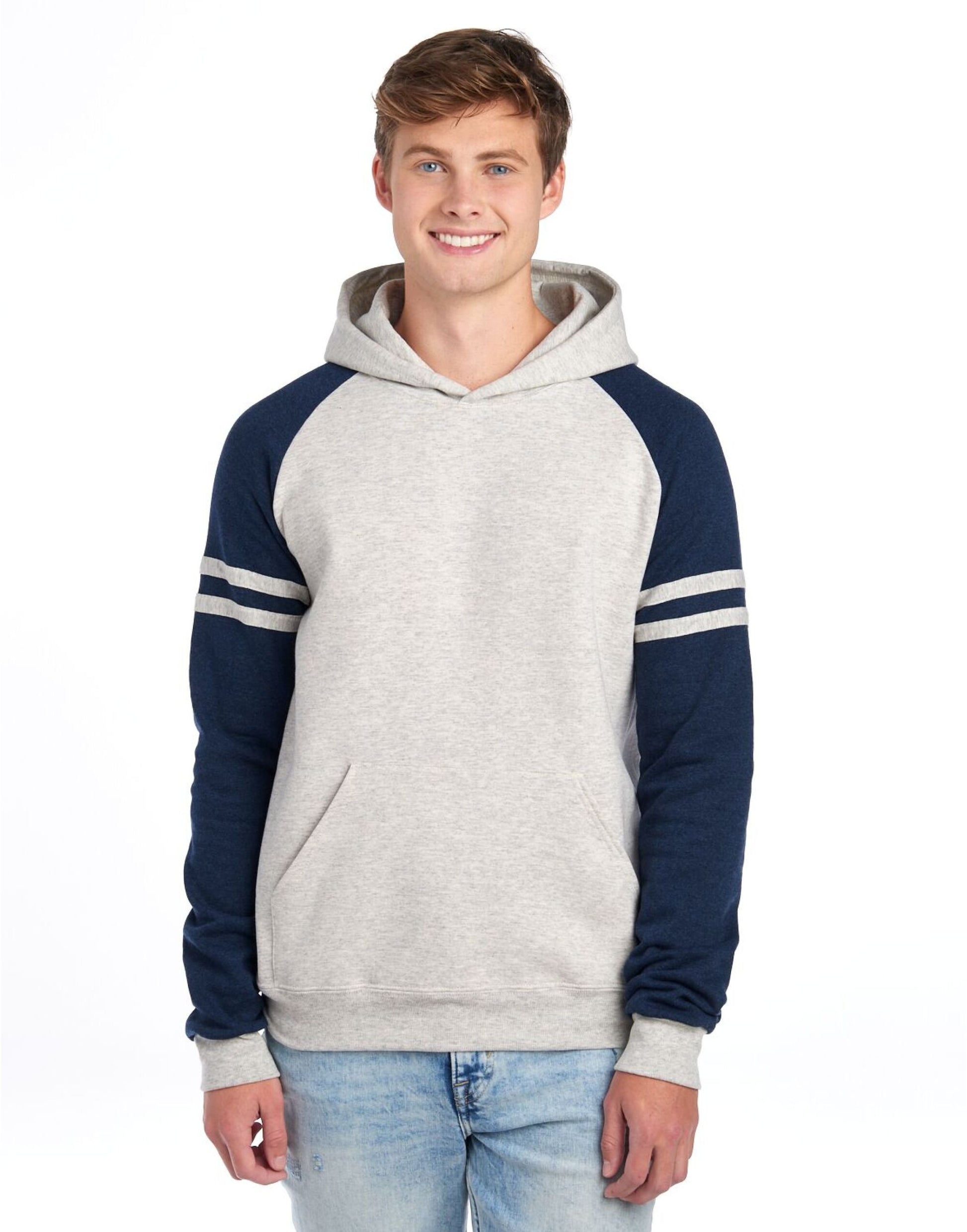 Jerzees NuBlend® Varsity Col-Block Hood