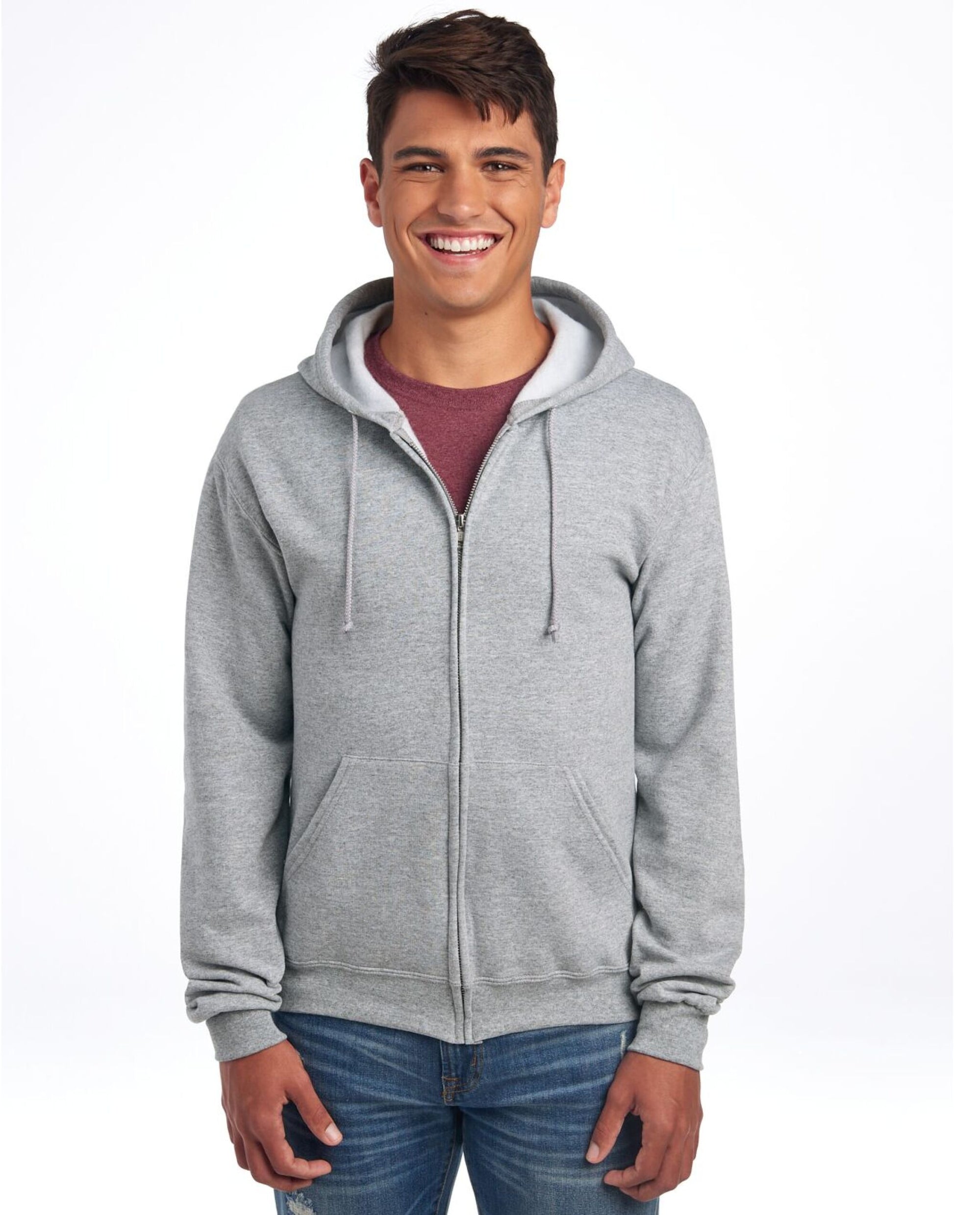 Jerzees NuBlend® Full-Zip Hooded Sweat