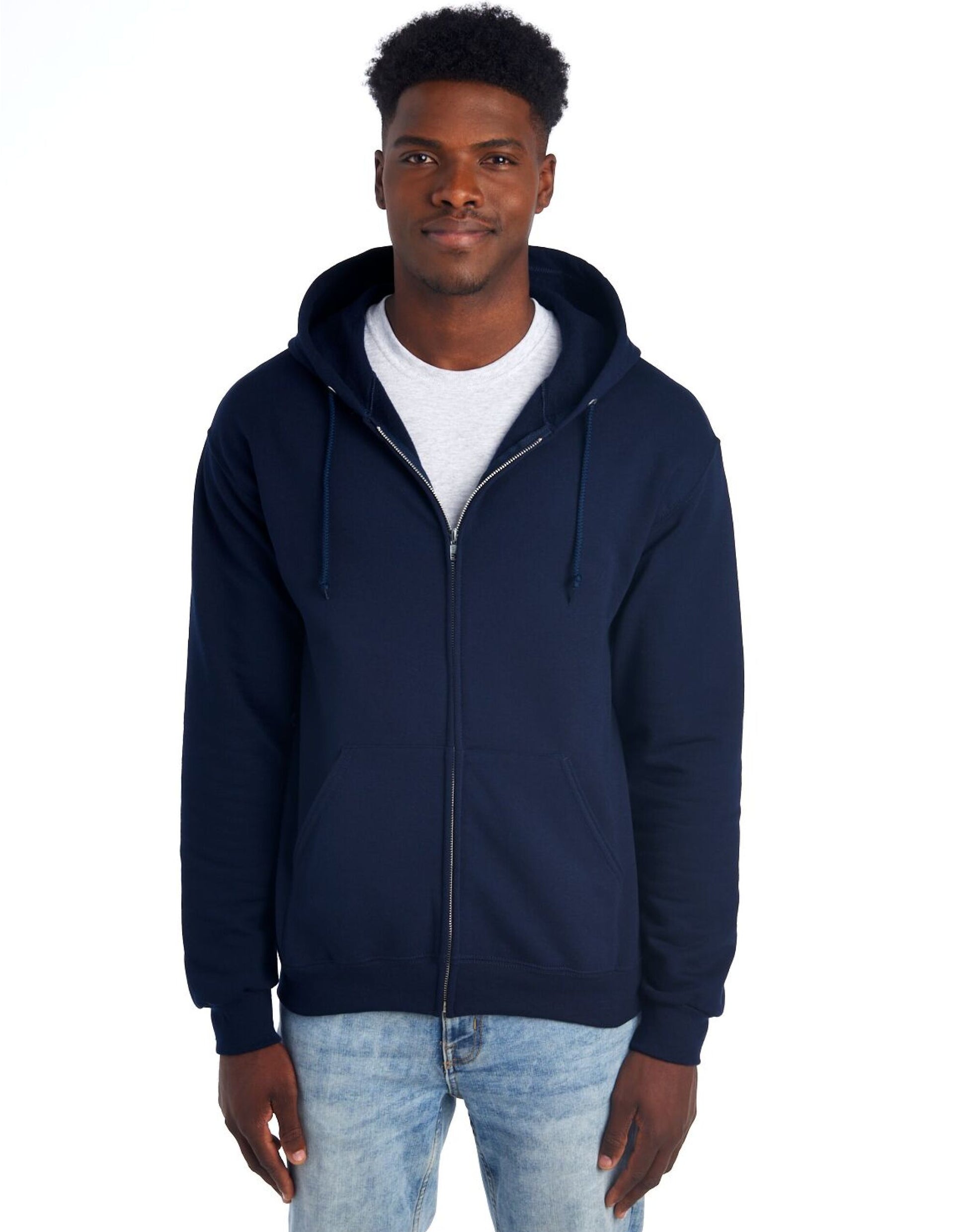 Jerzees NuBlend® Full-Zip Hooded Sweat