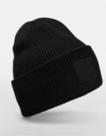 Beechfield Deep Cuff Tonal Patch Beanie