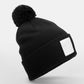 Beechfield Appliqué Patch Pom Beanie