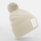 Beechfield Appliqué Patch Pom Beanie